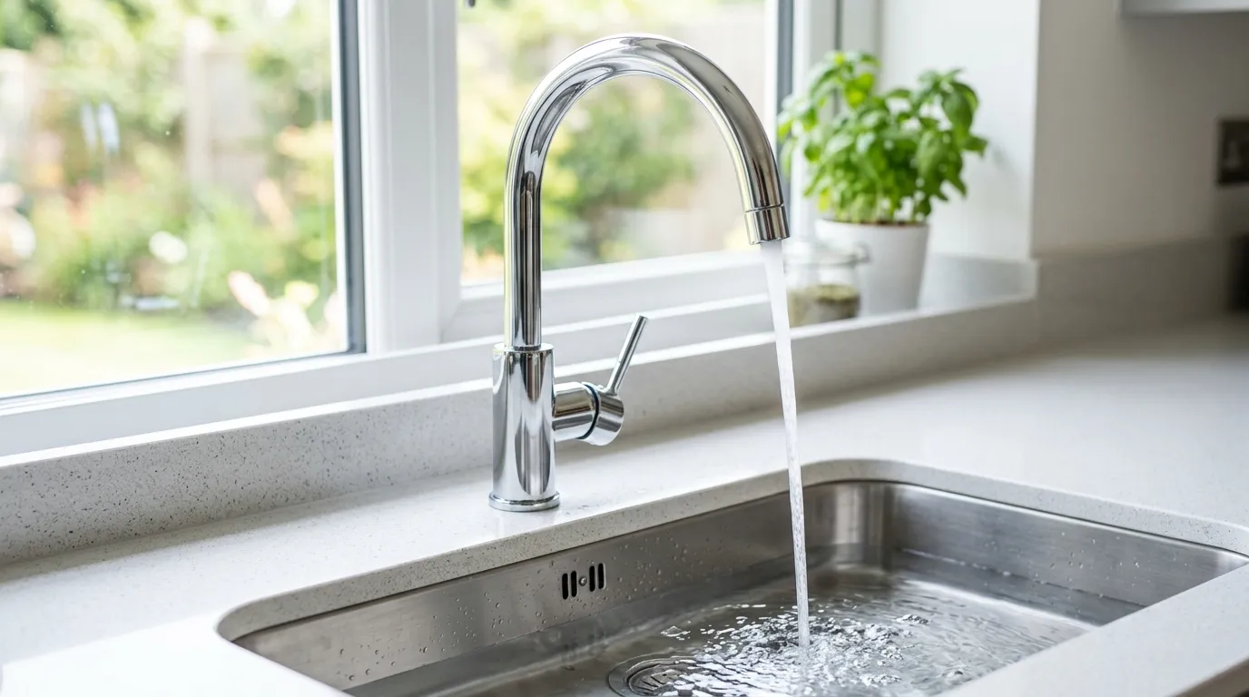 Local Plumbing Master Pros same day plumber fixing a faucet in Danforth, ME